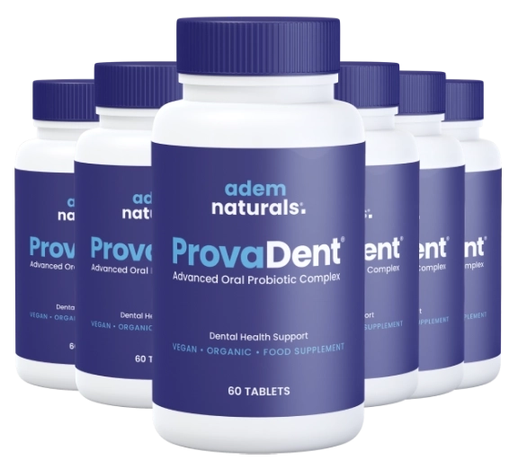 ProvaDent oral probiotic supplement bottle